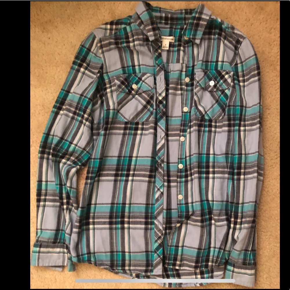 super soft flannel top